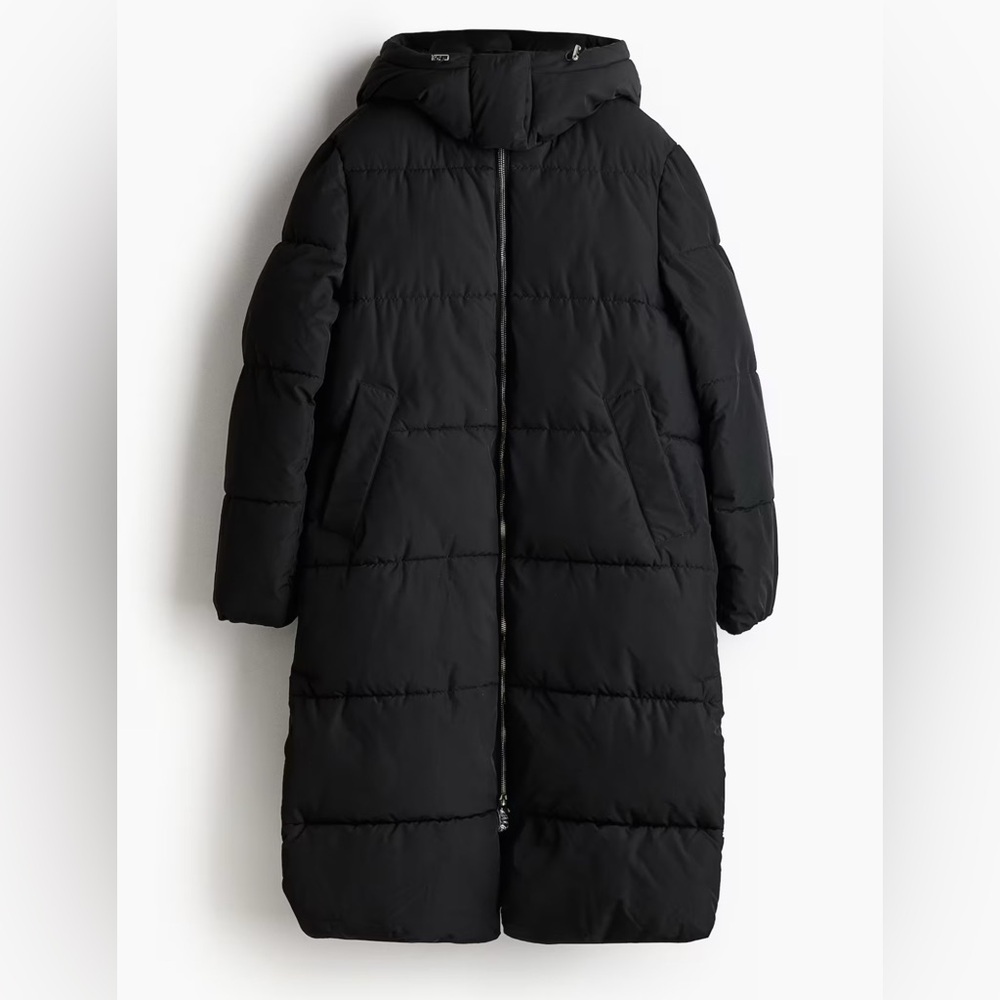 H&M WATER-REPELLENT PUFFER COAT size S